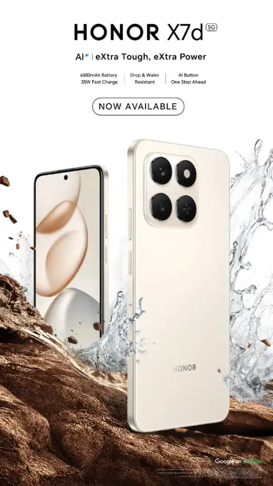 HONOR X7d - Ram 16GB ( 8GB+8GB) memori 512GB
