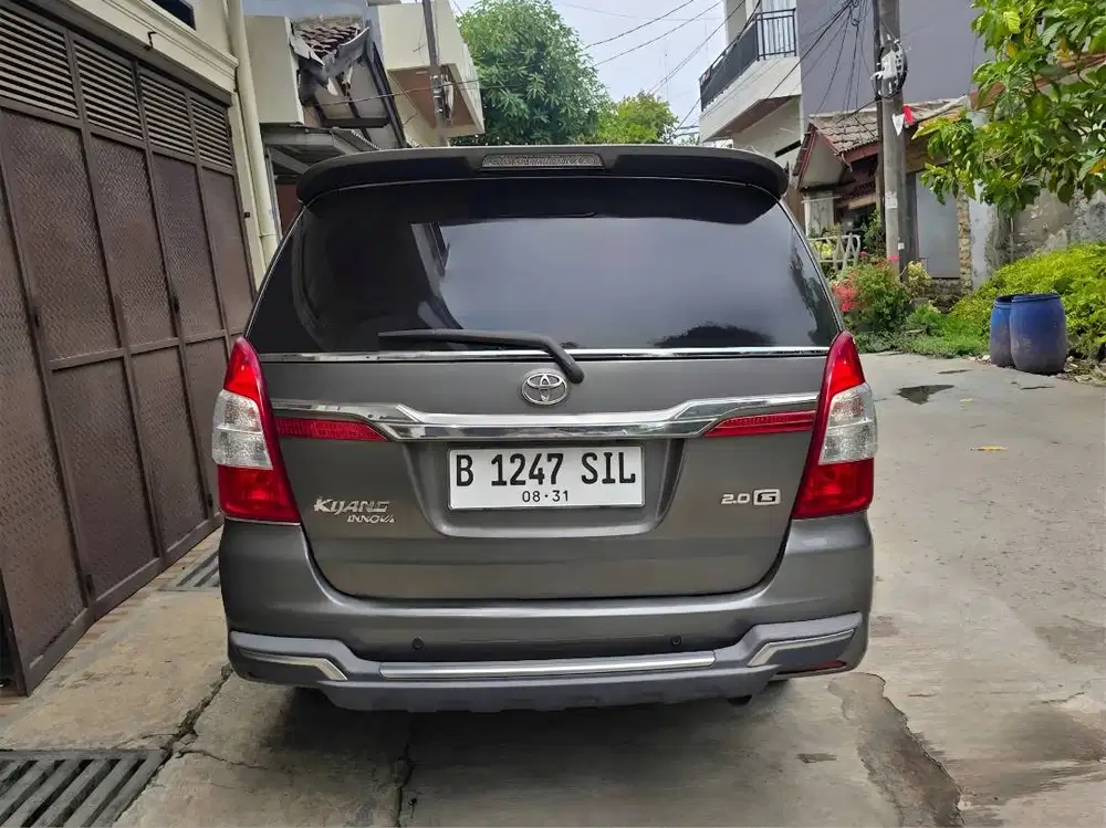Toyota Kijang Innova Inova G Barong Manual MT Tahun 2014 Abu , 2015