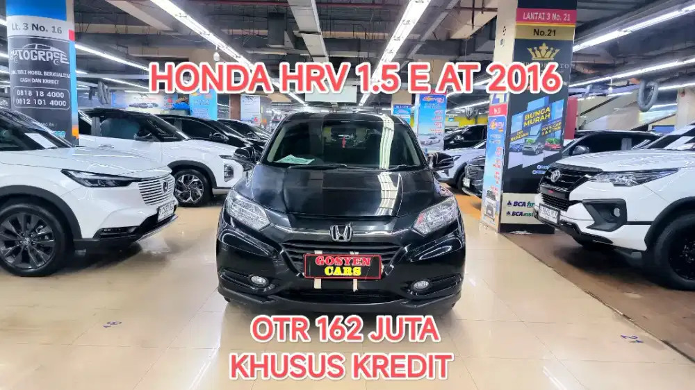 HONDA HRV 1.5 E AT 2016 KONDISI ISTIMEWA