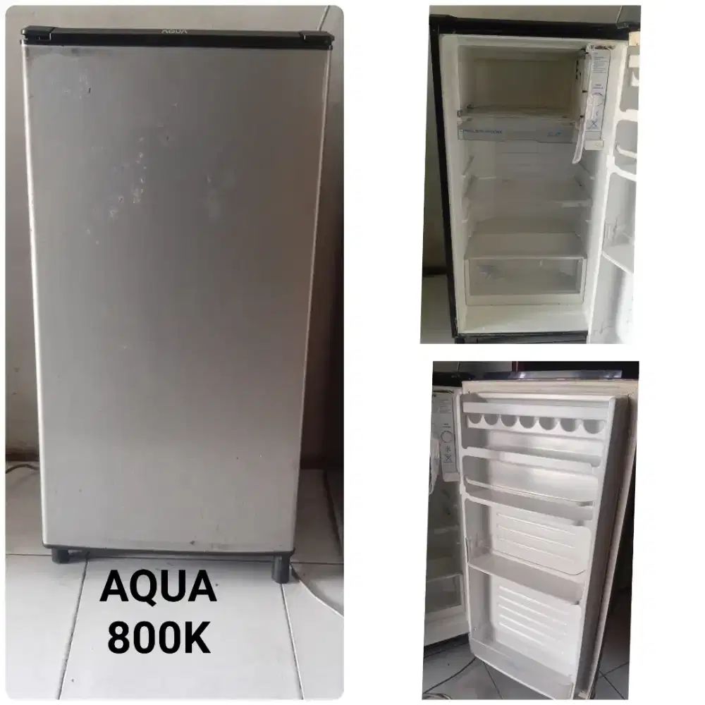 Kulkas AQUA bekas bergaransi