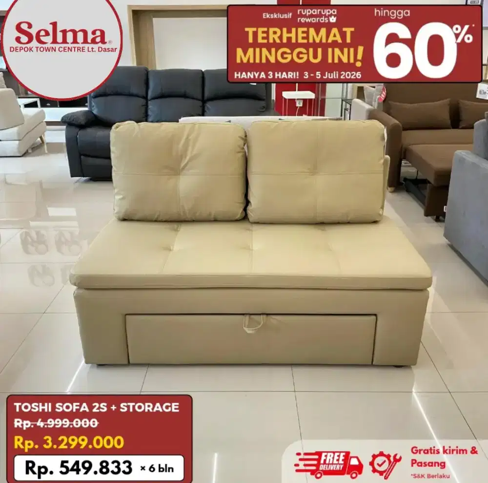 Sofa Multifungsi Selma by Informa