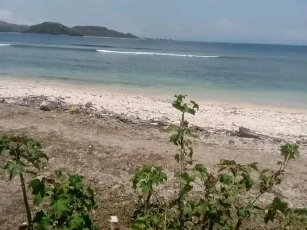 Tanah pinggir pantai Gili asahan