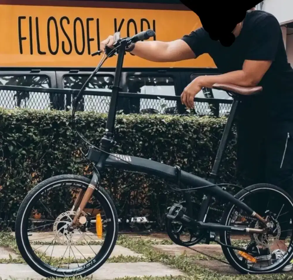 Sepeda Lipat ELEMENT ECOSMO 10 Speed Filosofi Kopi Limited Edition