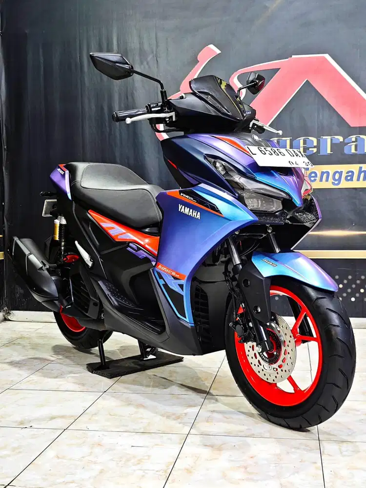 Yamaha New Aerox Alpha ABS keyless connected Cyber City TH 2025