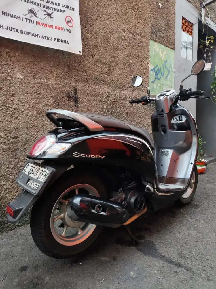 Honda Scoopy Tahun 2018 Surat Lengkap