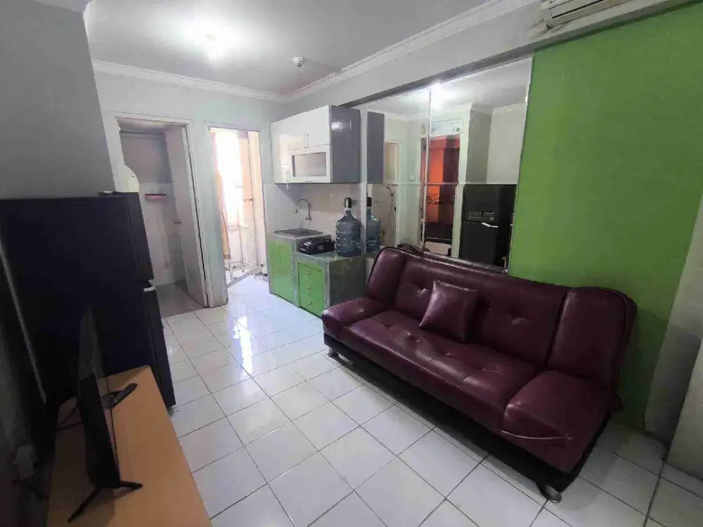 disewakan apartemen gading Nias 2 kmr furnish bulanan tahunan