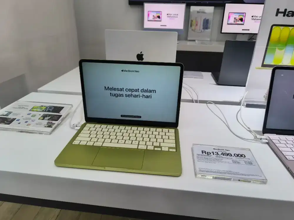 MACBOOK NEO PROMO CICILAN BUNGA 0% BY KREDIVO SYARAT EKTP AJA