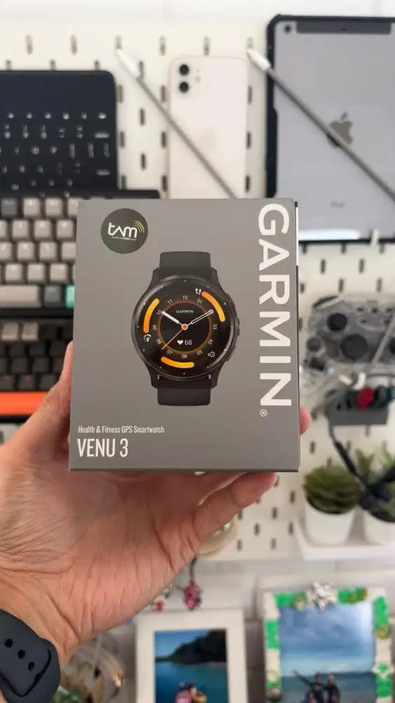 Garmin Venu 3 Hitam Smartwatch