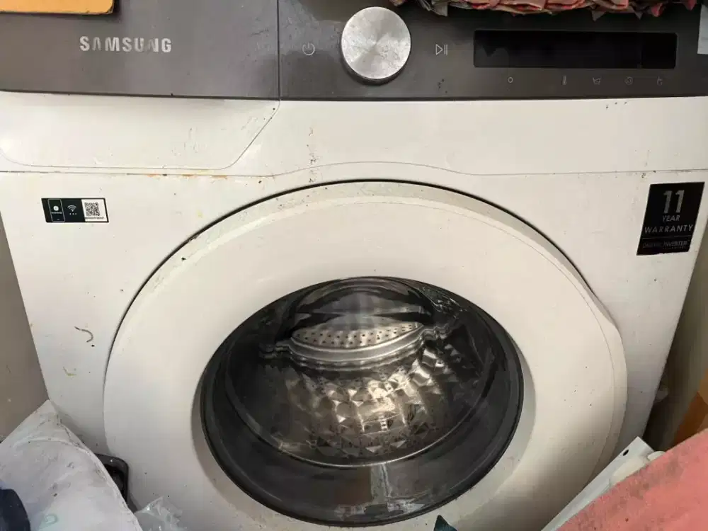 Front Loading Samsung AI Control Ecobubble 8 kg (Bisa Wi-Fi & HP)