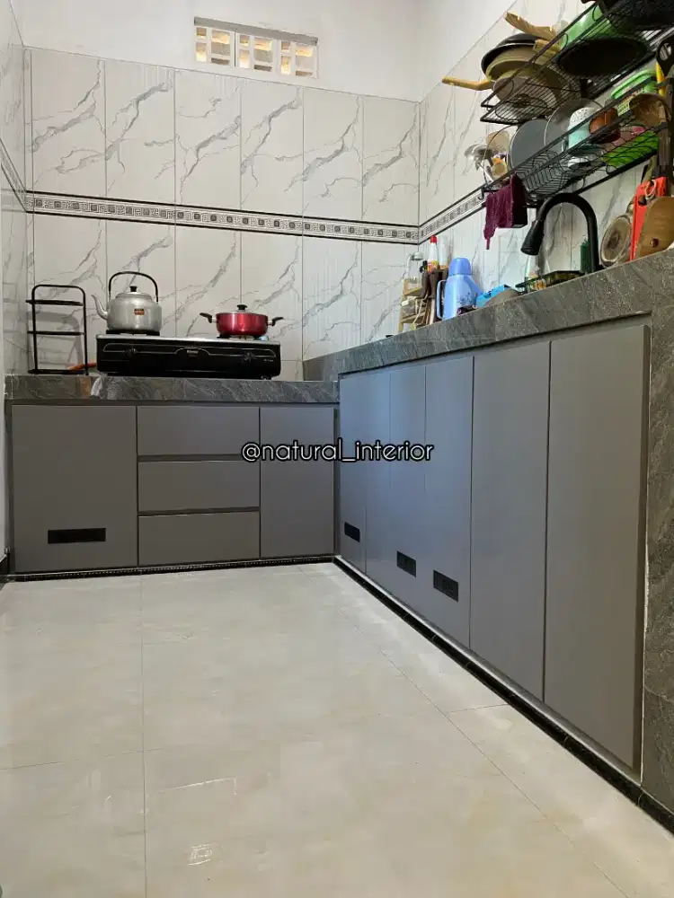 Kitchenset minimalis kabinet bawah