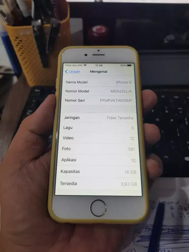 Jual Iphone 6 ex ibox 16GB