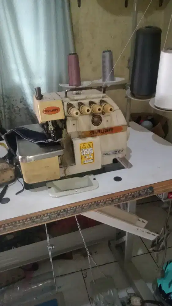 DIJUAL mesin obras siruba benang 4