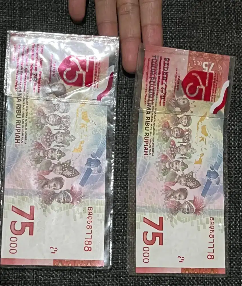 Jual uang kertas