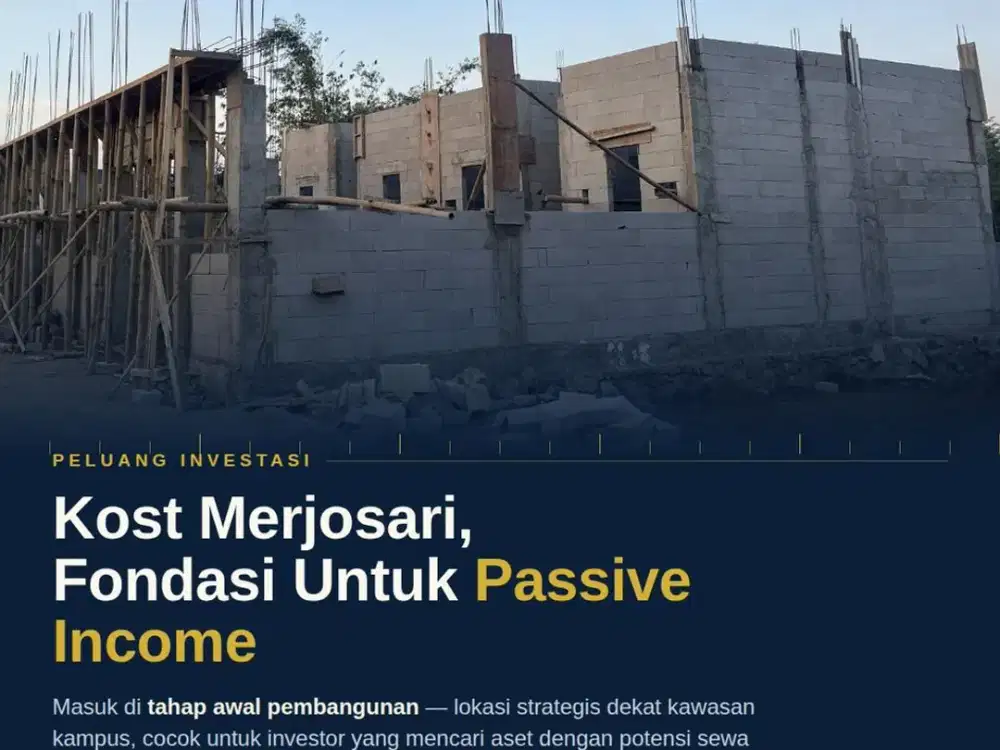 Aset Kost Potensial Dekat Kampus Favorit Malang