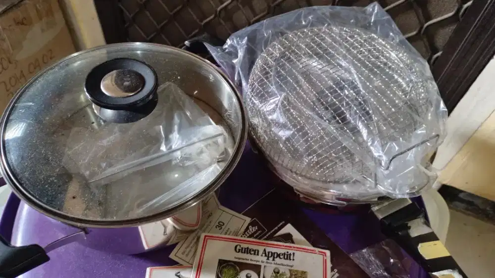 Panci & WOK merk Fissler Jerman. Original. Simpanan pribadi