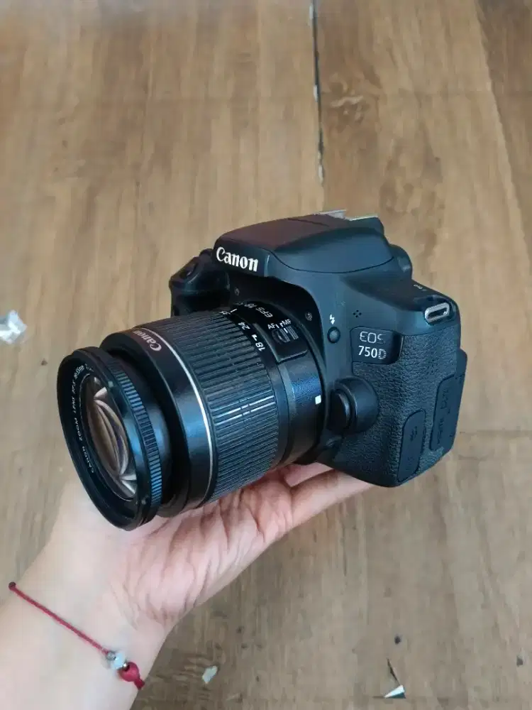 CANON 750D LENSA KIT SIAP PAKAI
