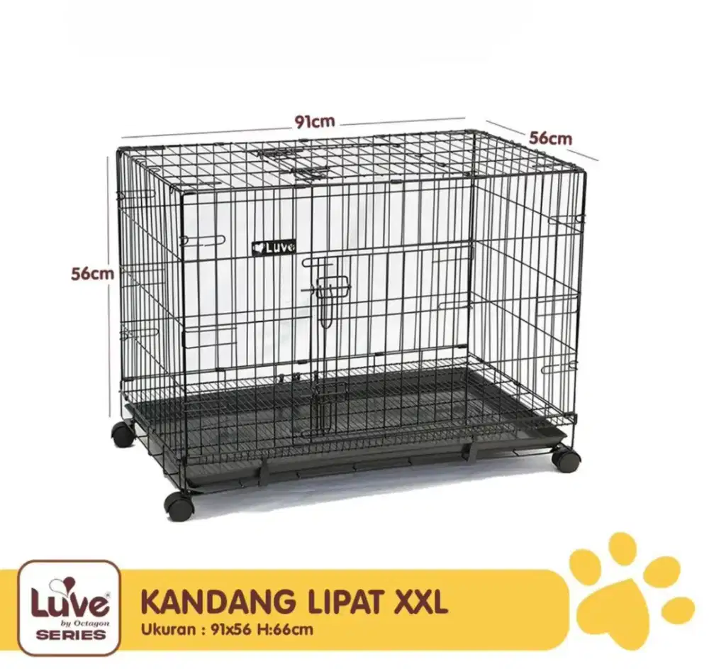 Dijual Kandang kucing merek luve ukuran XXL