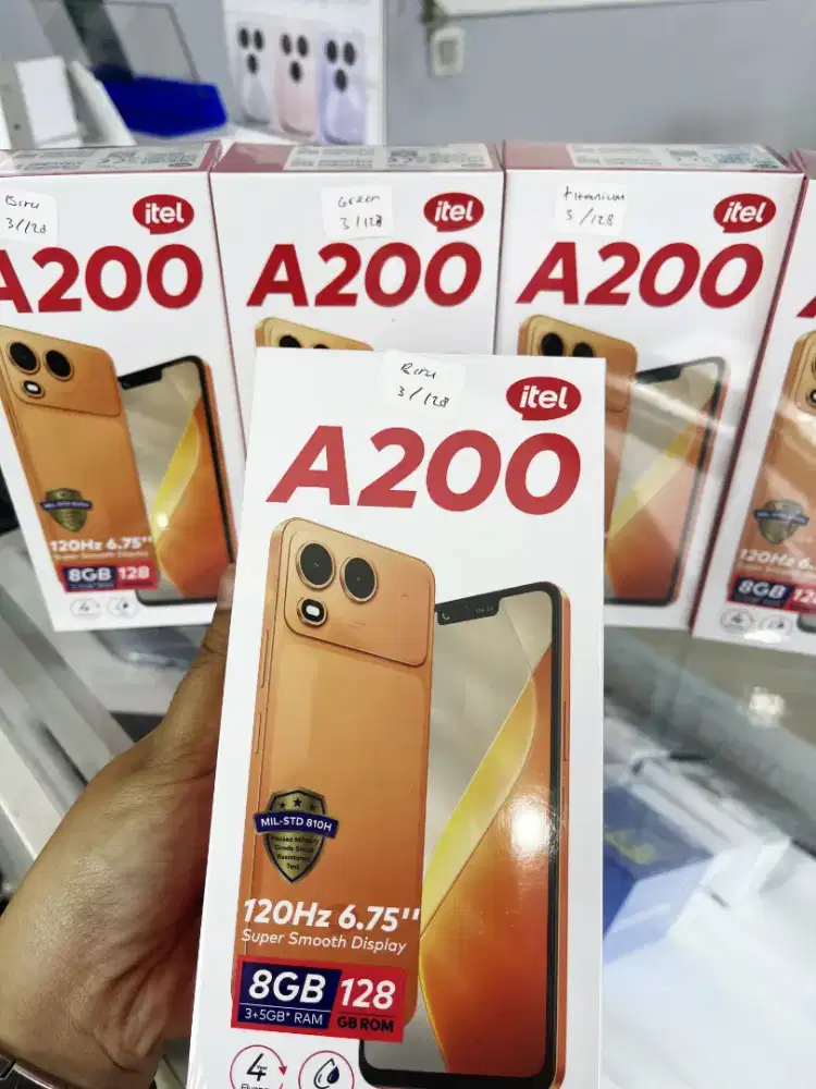 Itel A200 3+5/128GB Resmi segel Termurah