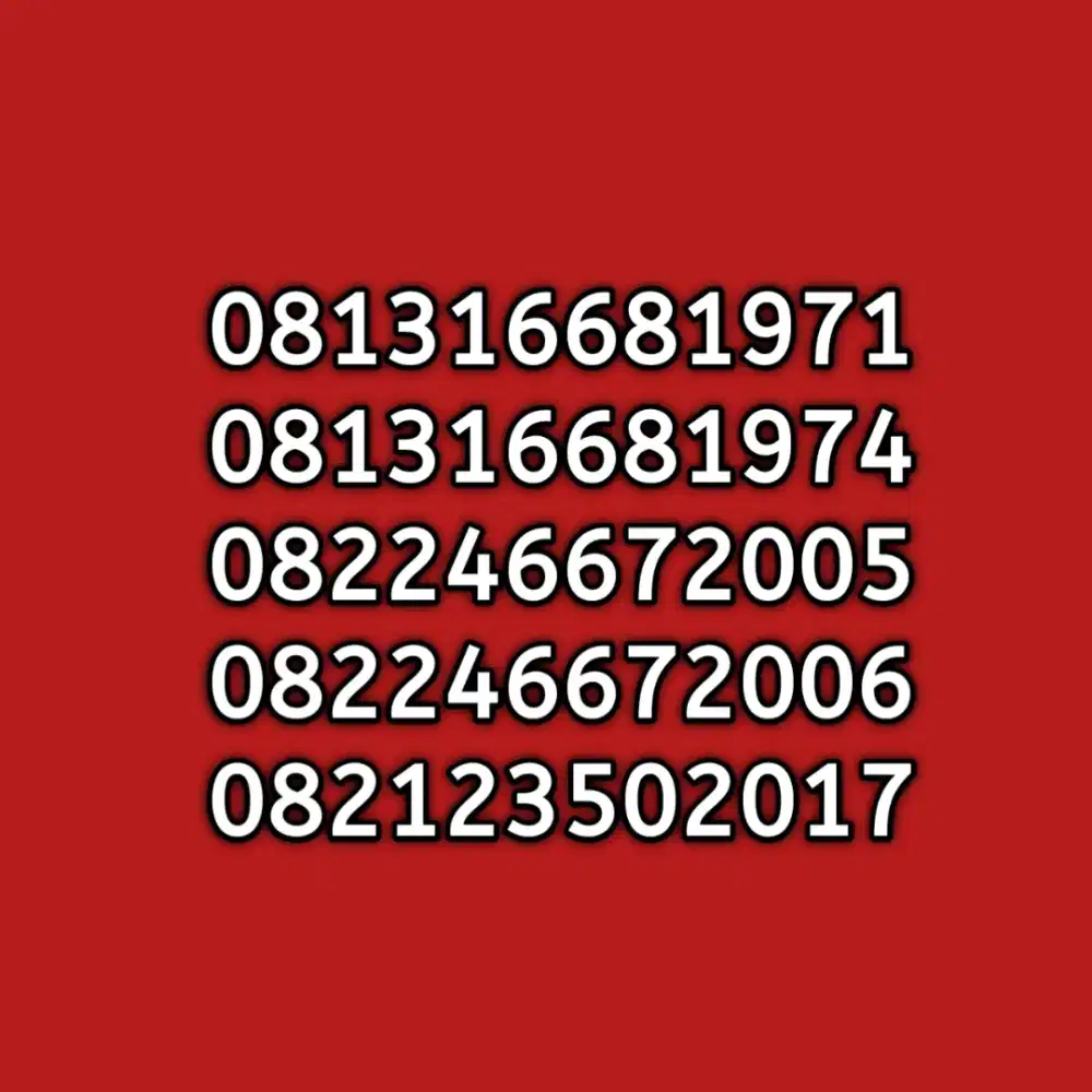 nomor cantik telkomsel simpati as seri tahun cantik