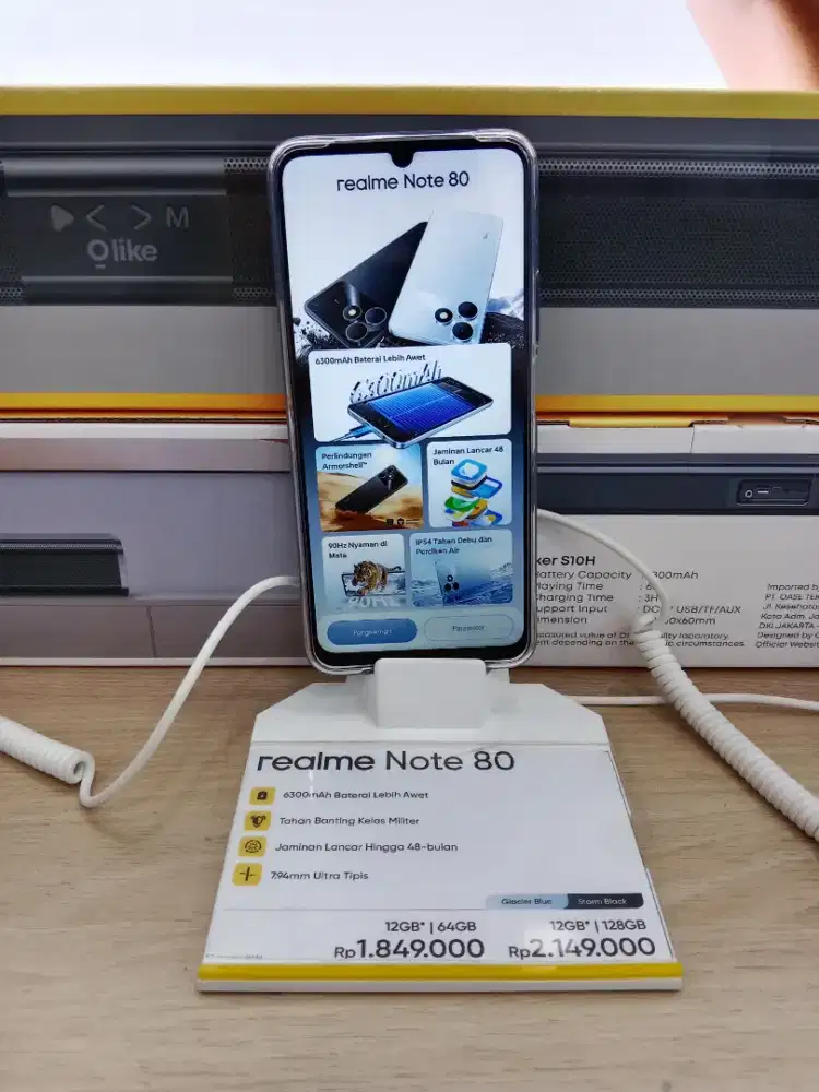 Realme Note 80 Ram 12/128Gb kredit tanpa dp
