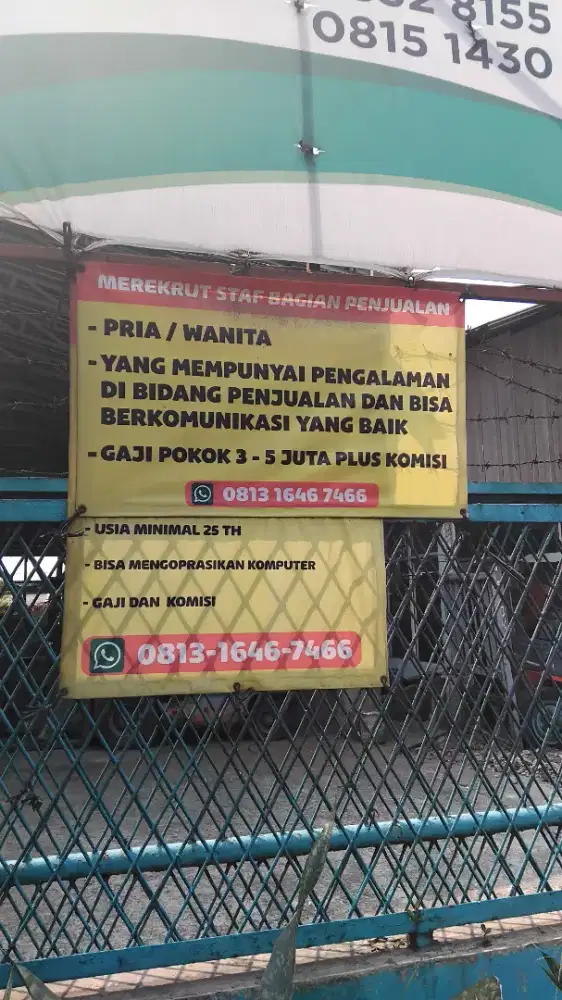 Dibutuhkan Admin Online dan Helper