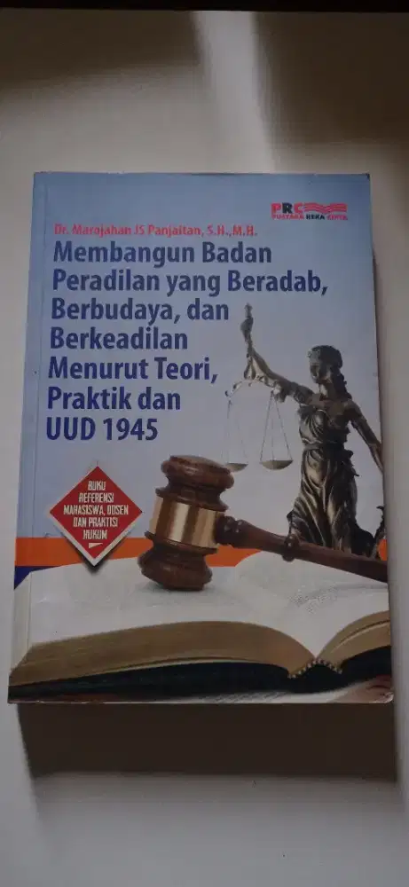 Buku Membangun Badan Peradilan yang Beradab