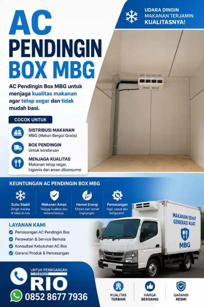 AC Pendingin Box MBG