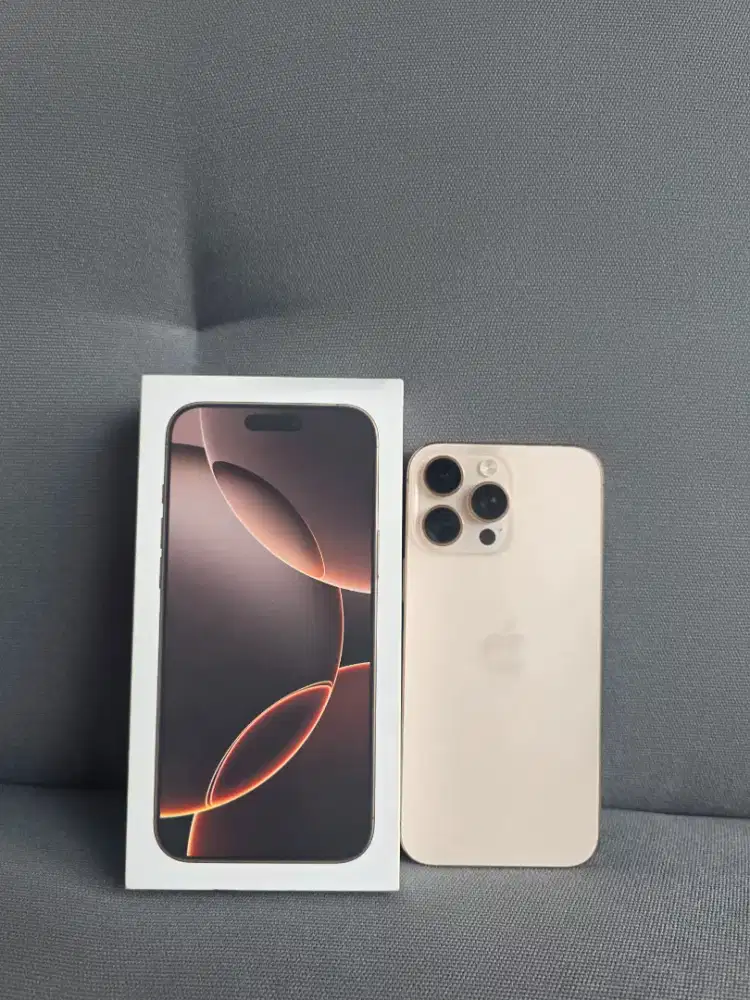 IPHONE 16 PROMAX 256GB
GARANSI RESMI