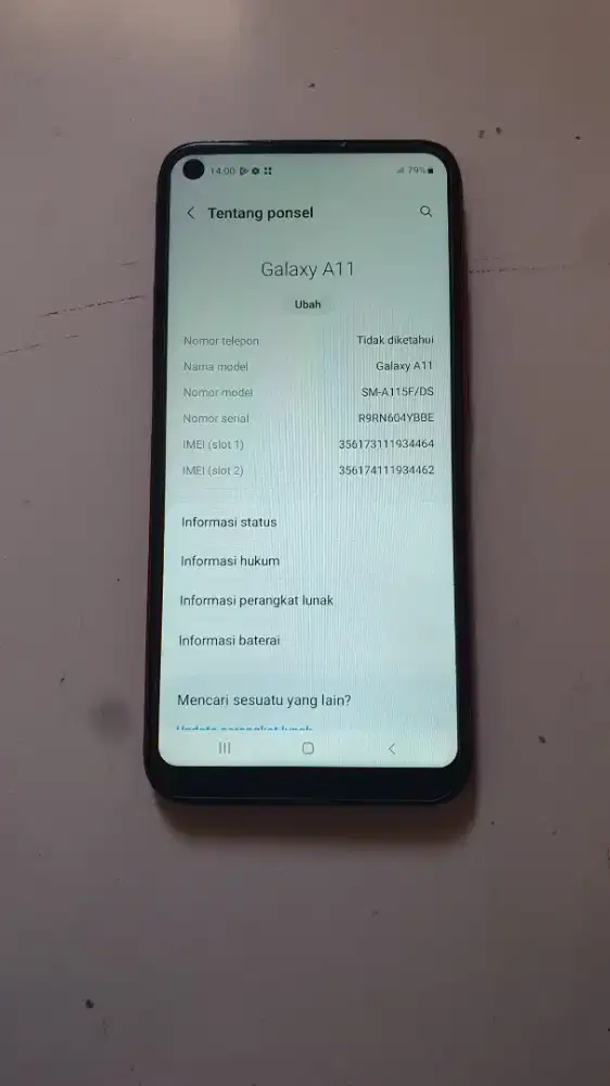 Samsung A11 Hp aja