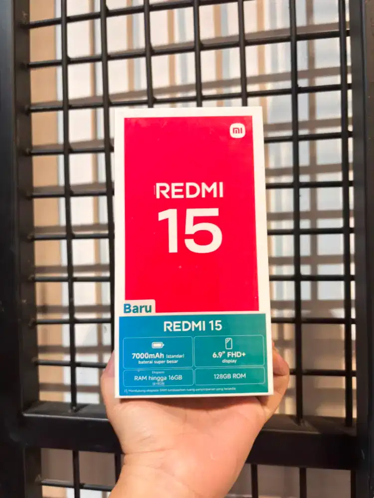 Kresit Redmi 15 free 2x angsuran modal ktp saja