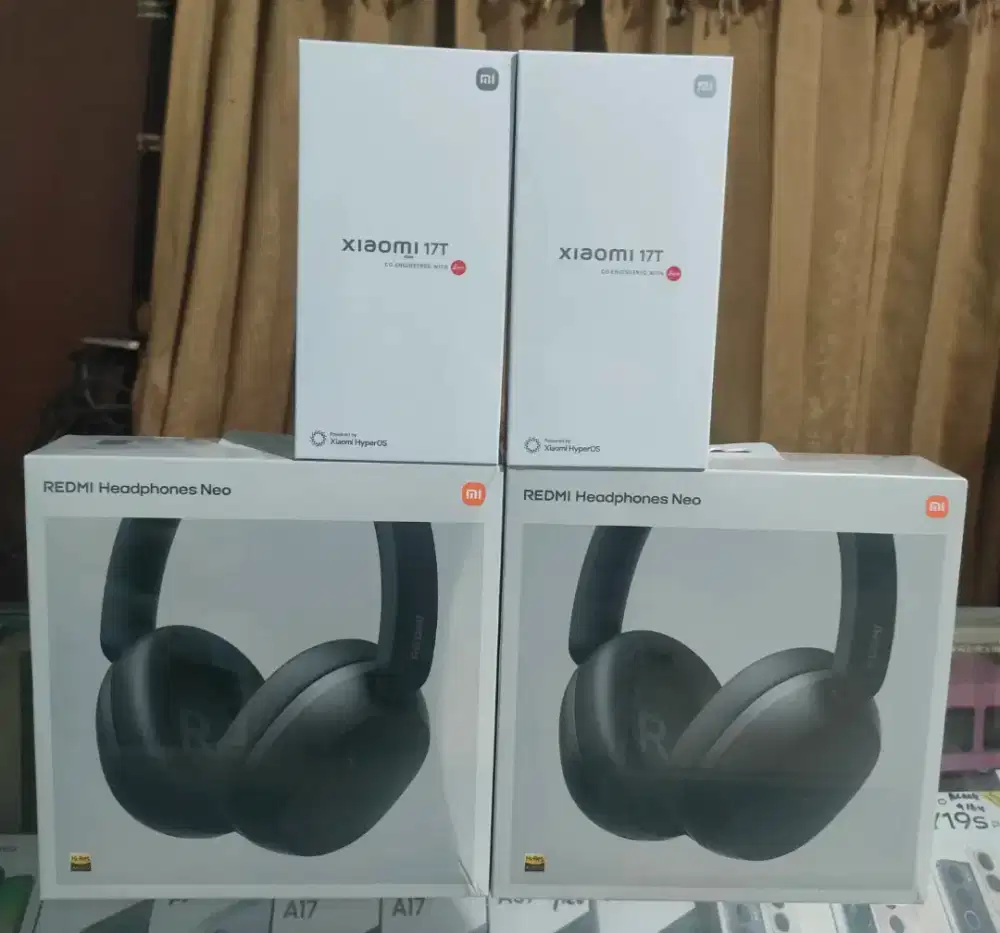 New Xiaomi 17T 5G Ram 12/256 GB + Headphone Neo Garansi Resmi 1 Tahun