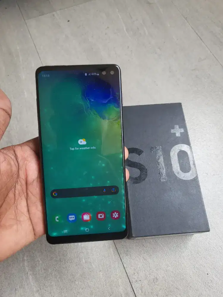 Samsung s10 plus ram 8/128 fullset
