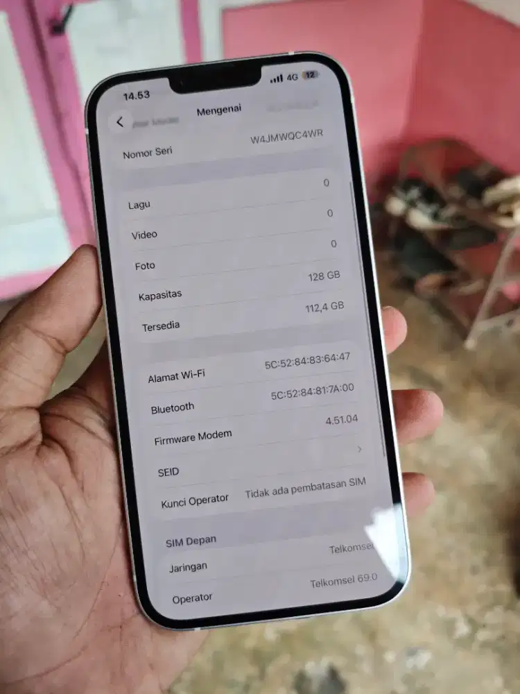 Iphone 14 Plus 128GB Putih Inter