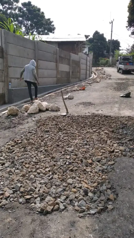 Material pasir cilegon batu makadam sirdam split
