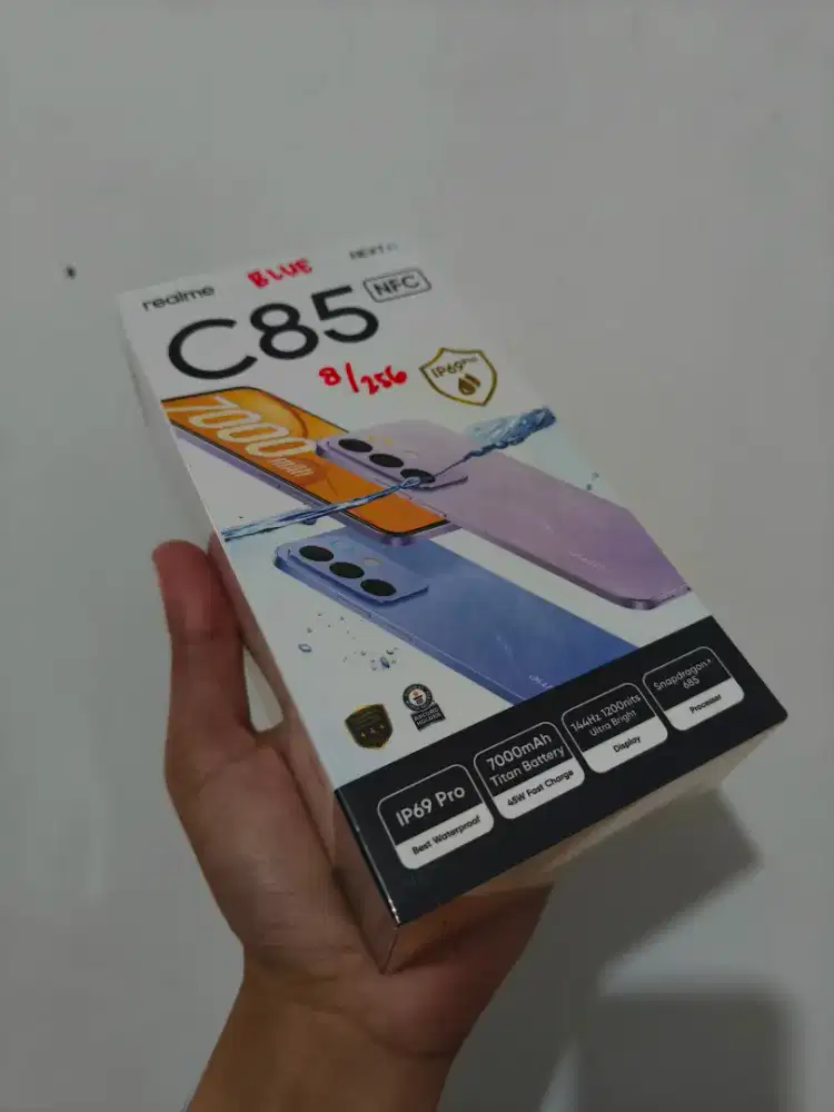 Realme C85 8/256 NFC 7.000 mAh new promo