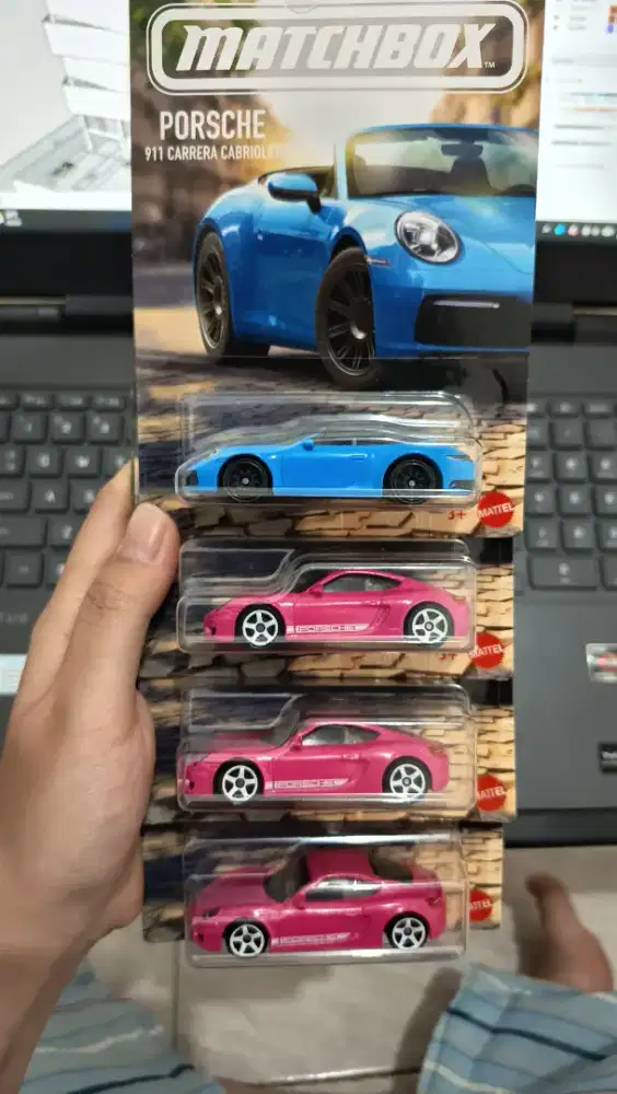 MATCHBOX PORSCHE CAYMAN PINK