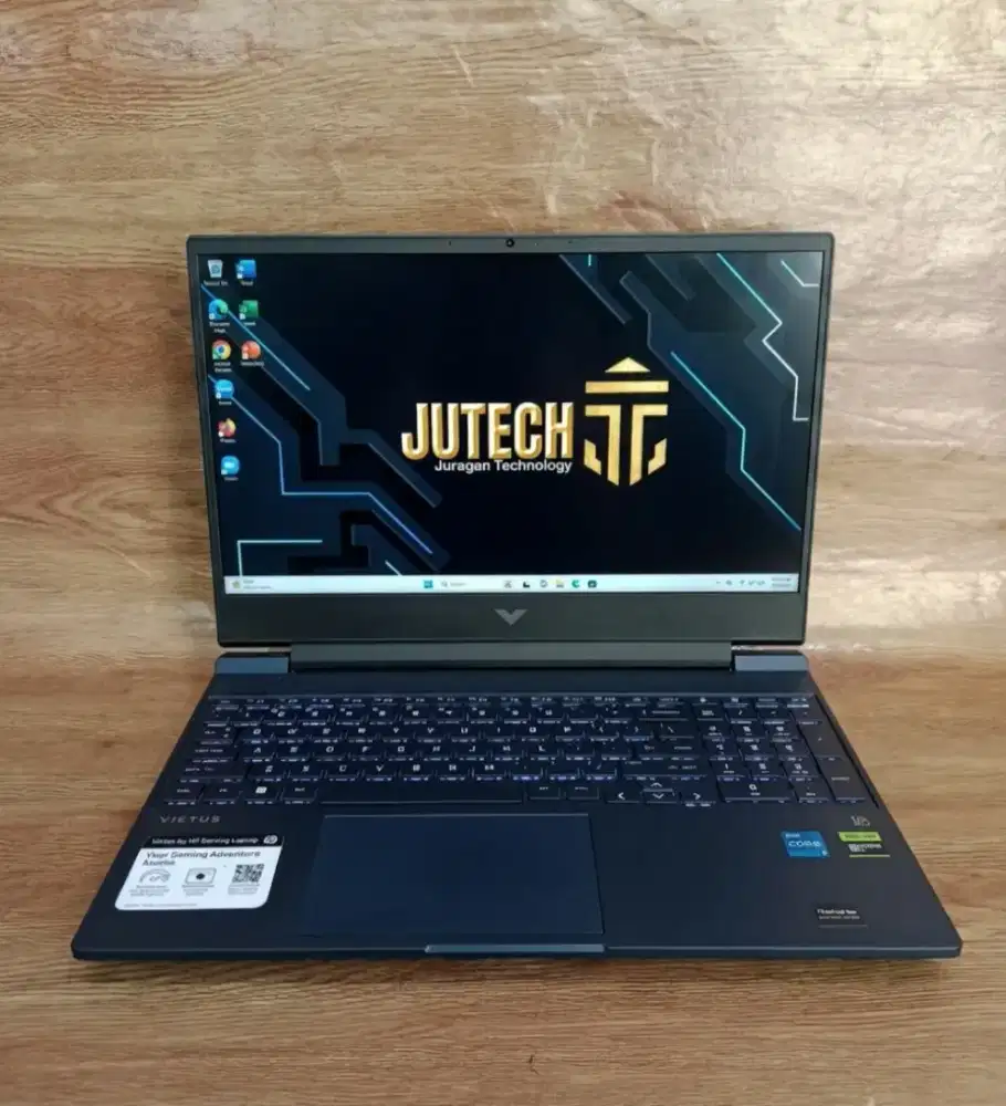 Laptop Gaming Hp Victus Core i5 Gen 12 RAM 16 GB DUAL VGA Siap Pakai