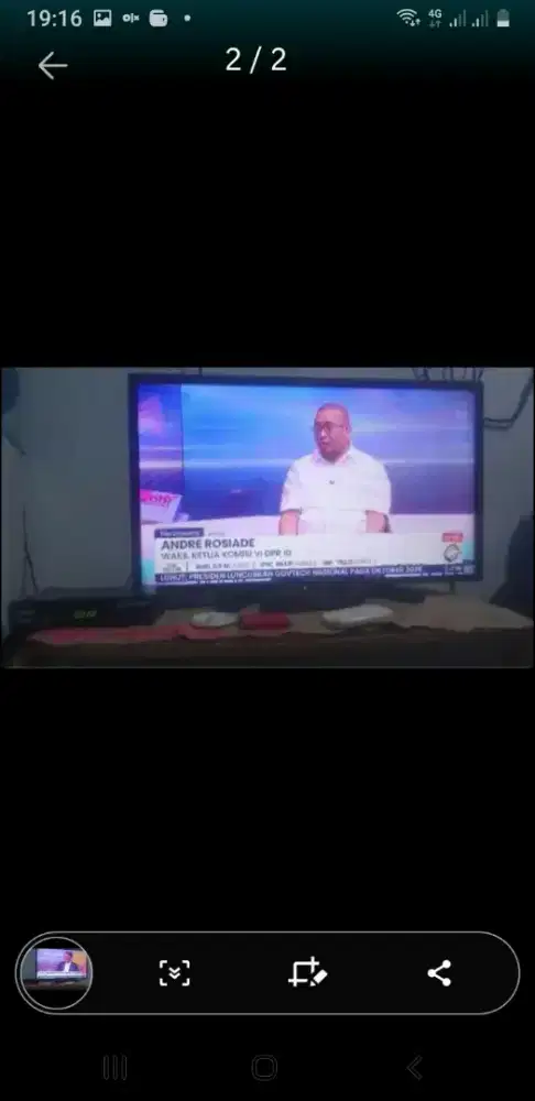 DIJUAL TV SHARP 21