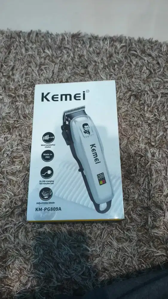 Di jual Kemei KM PG809A Original 3 IN 1 Portable Alat Cukur rambut