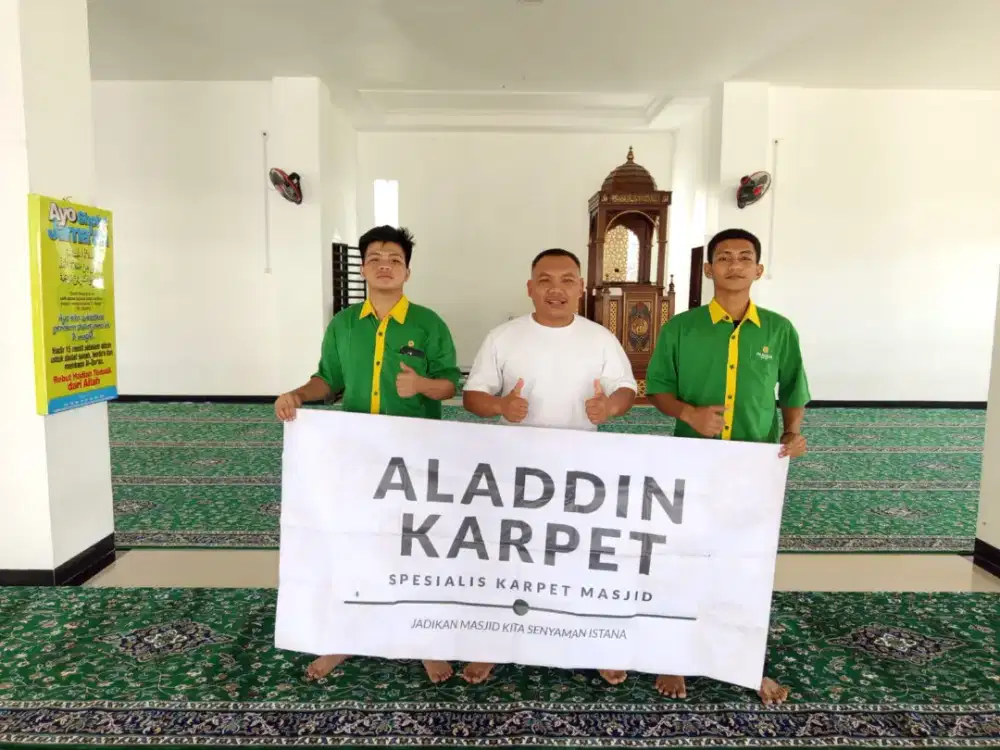 Karpet Masjid Impor tipe Royal Raudah