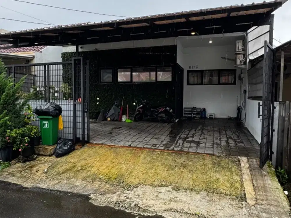 Dijual Rumah 1 Lantai Semifurnish di Vila Melati Mas BSD