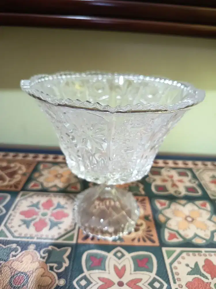 Mangkok Kristal Bohemia