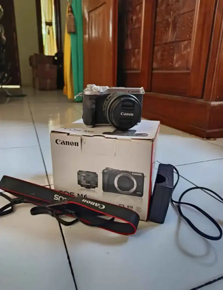 Kamera mirrorless canon eos m6