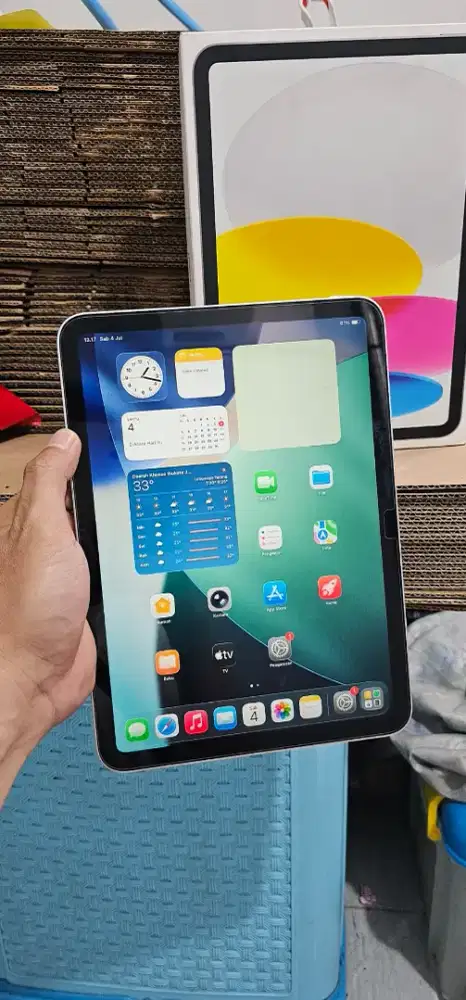 IPad 11 128gb A16 IBox Garansi Mulus Fullset