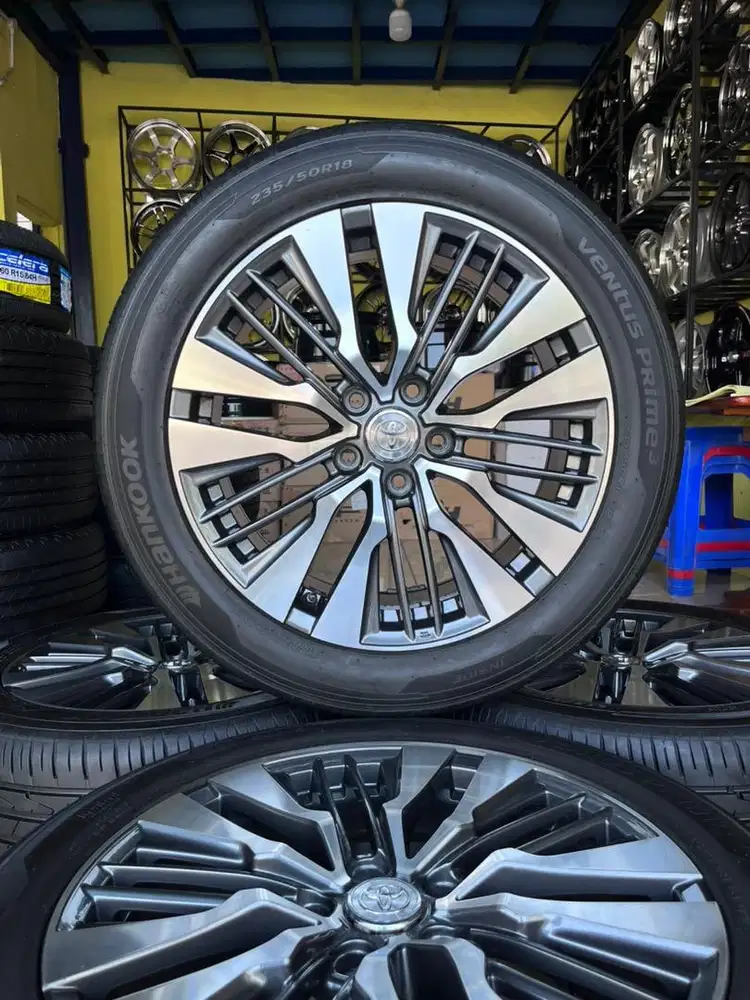 VELG OEM ALPHARD R18 Like new  Innova,Rush,Terios,Voxy,Hilux.Xpander