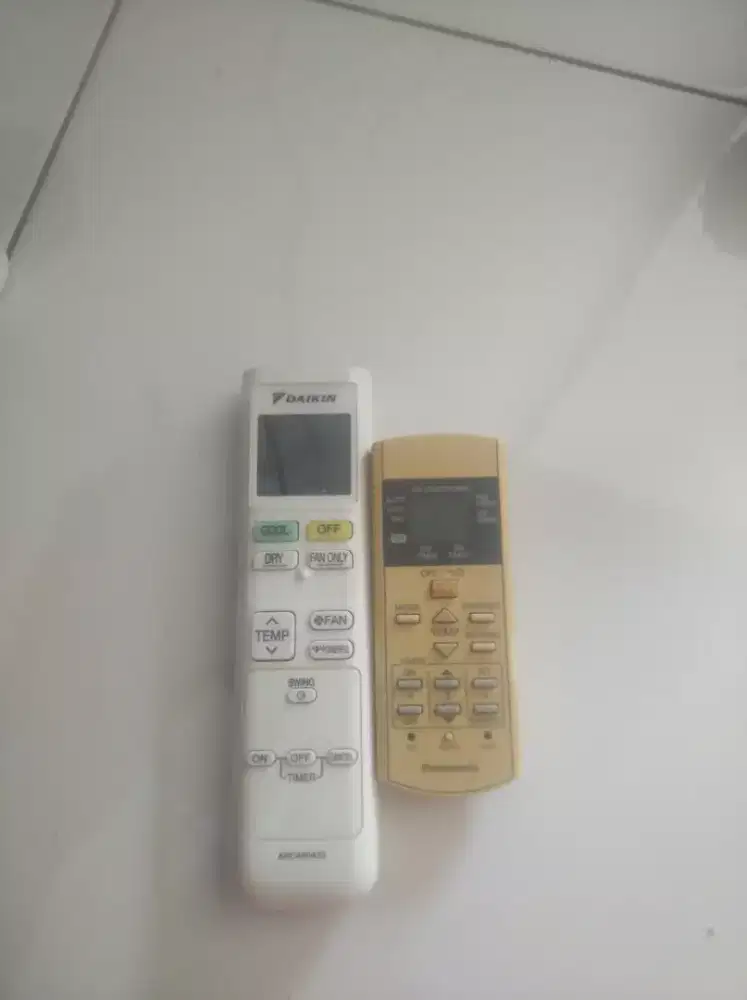 Dijual Remote AC Daikin Dan Panasonic Original