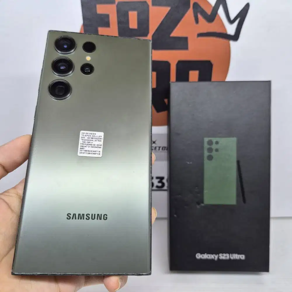 Samsung S23 Ultra 12/256GB No Minus EX SEIN FULLSET