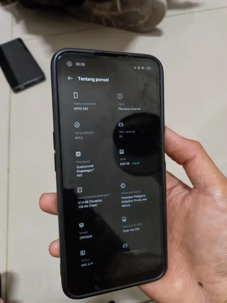 Oppo A92 Second