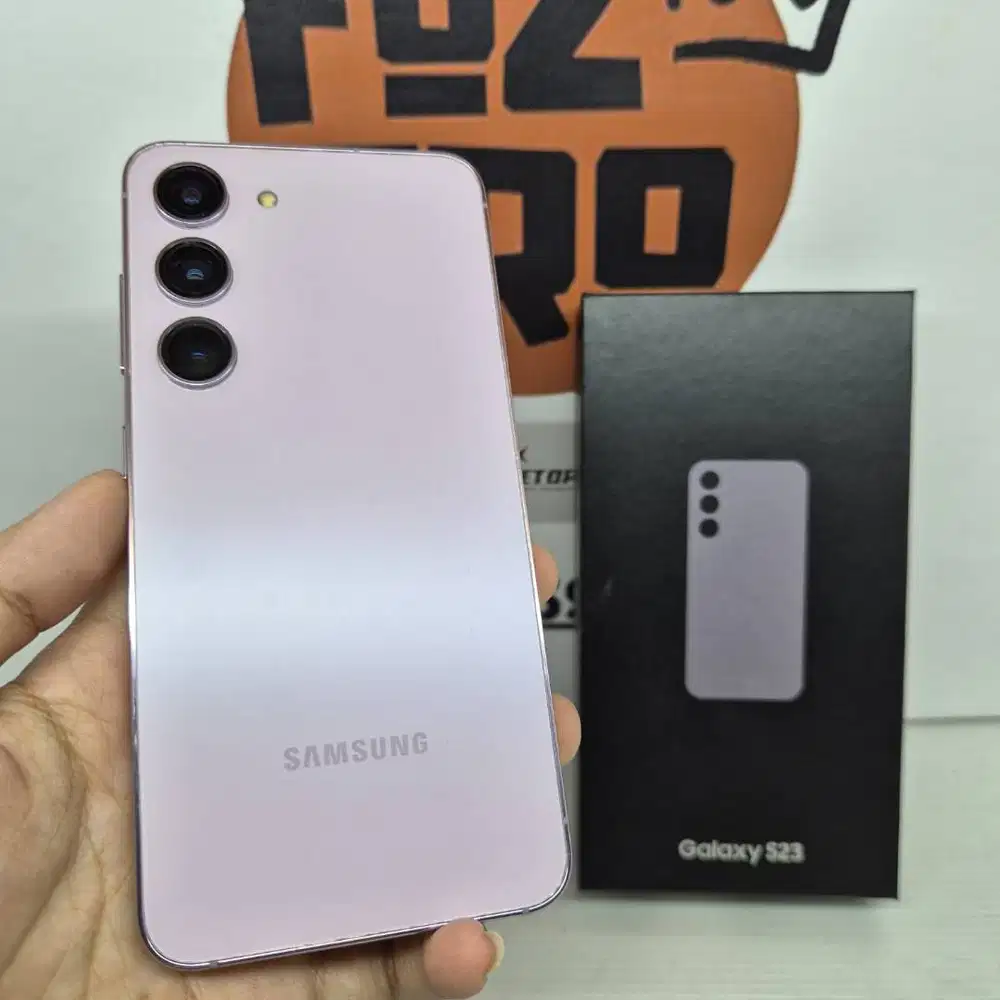 RARE Samsung S23 8/256GB No Minus EX SEIN FULLSET LAVENDER