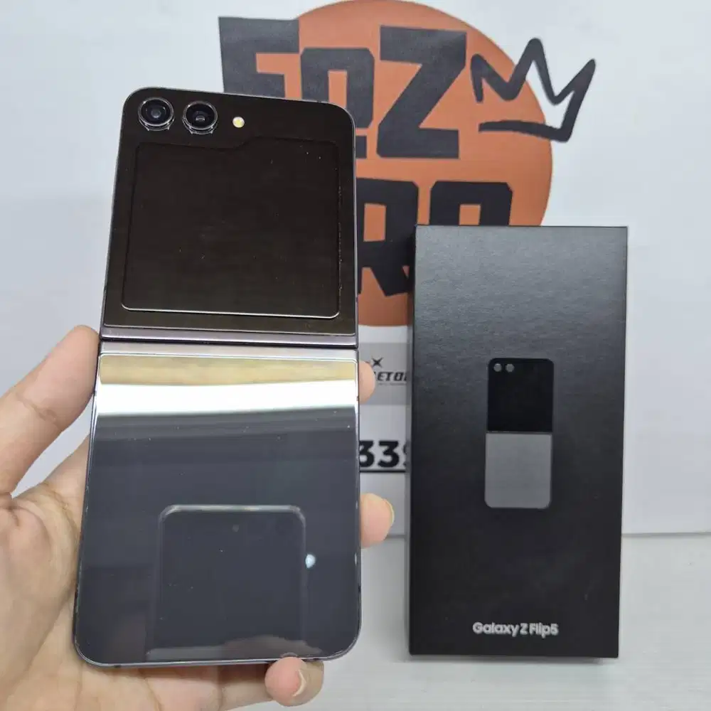 Samsung Z Flip 5 8/256GB Graphite Fullset No Minus LIKE NEW